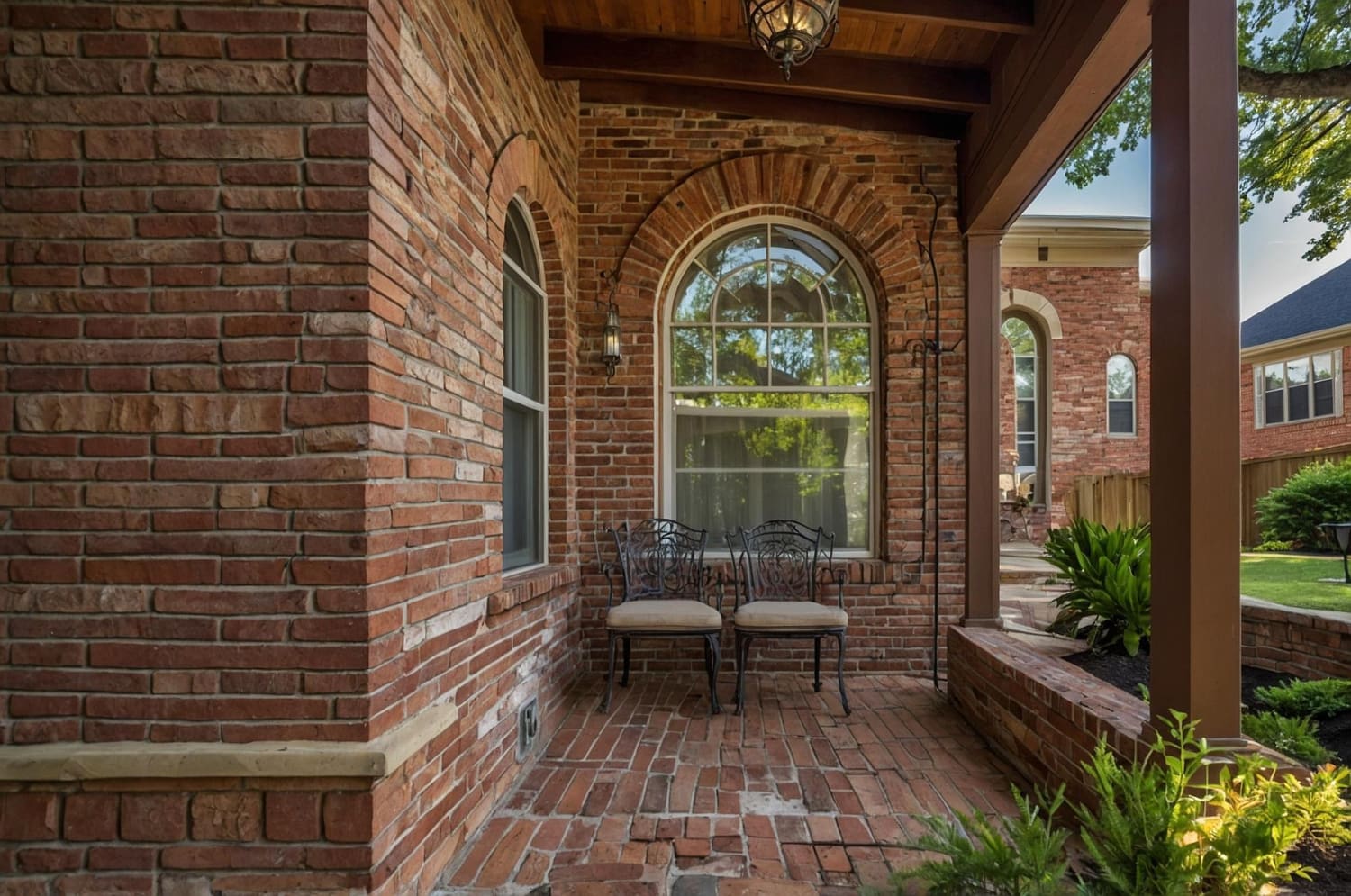 Brick Porch